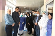 بازدید سرزده معاون بهداشت دانشگاه از مرکز بهداشت شهدای والفجر در چهارمین روز از ایام نوروز