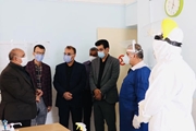 بازدید معاون بهداشت دانشگاه علوم پزشکی شیراز از شبکه بهداشت و درمان شهرستان مهر