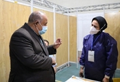 بازدید معاون بهداشت دانشگاه علوم پزشکی شیراز از پایگاه واکسیناسیون کووید19 شیراز